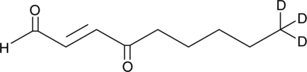 4-<wbr/>oxo-2-<wbr/>Nonenal-<wbr/>d<sub>3</sub>