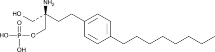 FTY720 (R)-Phosphate