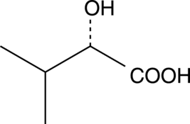 (S)-<wbr/>(+)-<wbr/>2-<wbr/>hydroxy-<wbr/>3-<wbr/>Methylbutyric Acid