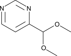 4-<wbr/>Pyrimidinecarboxaldehyde, dimethyl acetal