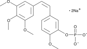 Combrestatin A4 3'-<wbr/>O-<wbr/>Phosphate (sodium salt)