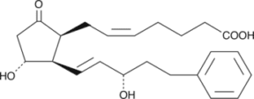 17-<wbr/>phenyl trinor 8-<wbr/><em>iso</em> Prostaglandin E<sub>2</sub>