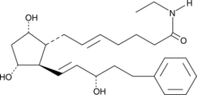 5-<wbr/><em>trans</em>-<wbr/>17-<wbr/>phenyl trinor Prostaglandin F<sub>2?</sub> ethyl amide