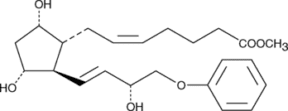 16-<wbr/>phenoxy tetranor Prostaglandin F<sub>2?</sub> methyl ester