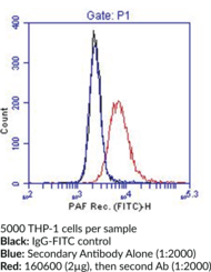 PAF Receptor (human) Monoclonal Antibody (11A4, Clone 21)