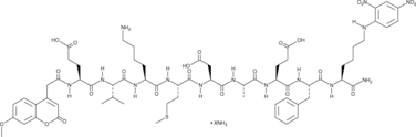 Mca-EVKMDAEF-<wbr/>K(Dnp)-NH<sub>2</sub> (ammonium salt)