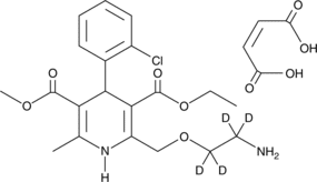 Amlodipine-d<sub>4</sub> (maleate)