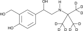 Salbutamol-d<sub>9</sub>