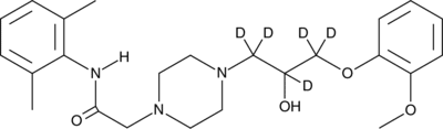 Ranolazine-d<sub>5</sub>