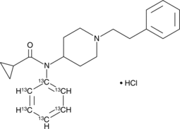 Cyclopropyl fentanyl-<sup>13</sup>C<sub>6</sub> (hydrochloride)