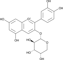 Cyanidin 3-O-<wbr/>arabinoside