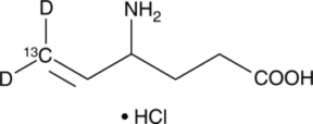 Vigabatrin-<wbr/><sup>13</sup>C-d<sub>2</sub> (hydro<wbr/>chloride)