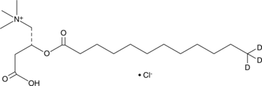 Lauroyl-L-<wbr/>carnitine-<wbr/>12,12,12-d<sub>3</sub> (chloride)