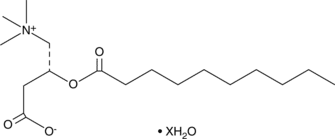 Decanoyl-L-<wbr/>carnitine (hydrate)