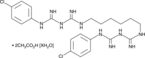 Chlorhexidine (acetate hydrate)