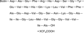 Biotin-Amyloid-? (1-42) Peptide (trifluoroacetate salt)