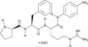 D-Pro-Phe-<wbr/>Arg-<em>p</em>NA (hydro<wbr/>chloride)