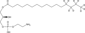 1-Palmitoyl-d<sub>9</sub>-<wbr/>2-hydroxy-<wbr/><em>sn</em>-glycero-3-<wbr/>PE