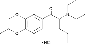 3-methoxy-4-<wbr/>ethoxy N,N-Diethyl<wbr/>pentedrone (hydrochloride)