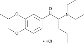 3-ethoxy-4-<wbr/>methoxy N,N-Diethyl<wbr/>pentedrone (hydro<wbr/>chloride)