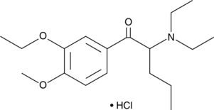 3-ethoxy-4-<wbr/>methoxy N,N-Diethyl<wbr/>pentedrone (hydro<wbr/>chloride)