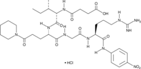 Suc-Ile-<wbr/>Glu(?-pip)-<wbr/>Gly-Arg-<em>p</em>NA (hydro<wbr/>chloride)