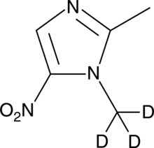Dimetridazole-d<sub>3</sub>