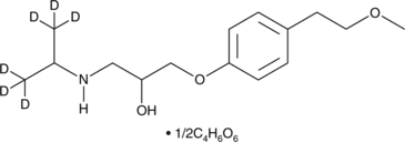 Metoprolol-d<sub>6</sub> (tartrate)