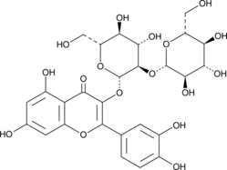 Quercetin 3-O-<wbr/>sophoroside
