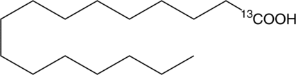 Palmitic Acid-<sup>13</sup>C (C1 labeled)