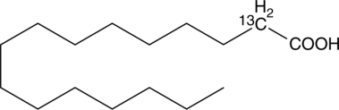 Palmitic Acid-<sup>13</sup>C (C2 labeled)