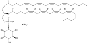 PtdIns-<wbr/>(1-<wbr/>arachidonoyl, 2-<wbr/>arachidonoyl-<wbr/>d<sub>8</sub>) (ammonium salt)