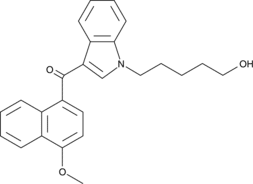 JWH 081 N-<wbr/>(5-<wbr/>hydroxypentyl) metabolite