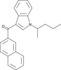 JWH 018 2'-<wbr/>naphthyl-<wbr/>N-<wbr/>(1-<wbr/>methylbutyl) isomer