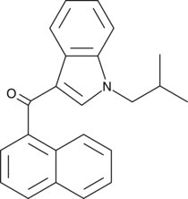 JWH 073 N-<wbr/>(2-<wbr/>methylpropyl) isomer