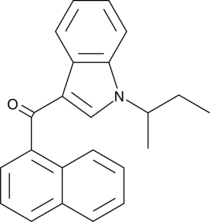 JWH 073 N-<wbr/>(1-<wbr/>methylpropyl) isomer