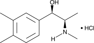 3,4-<wbr/>Dimethyl<wbr/>methcathinone metabolite (hydro<wbr>chloride) ((±)-<wbr/>Pseudo<wbr/>ephedrine stereo<wbr/>chemistry)