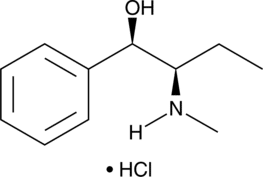 Buphedrone metabolite (hydro<wbr/>chloride) ((±)-<wbr/>Pseudo<wbr/>ephedrine stereo<wbr/>chemistry)