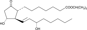 Prostaglandin E<sub>1</sub> isopropyl ester