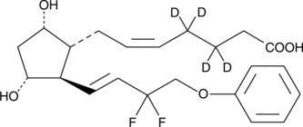 Tafluprost (free acid)-d<sub>4</sub>